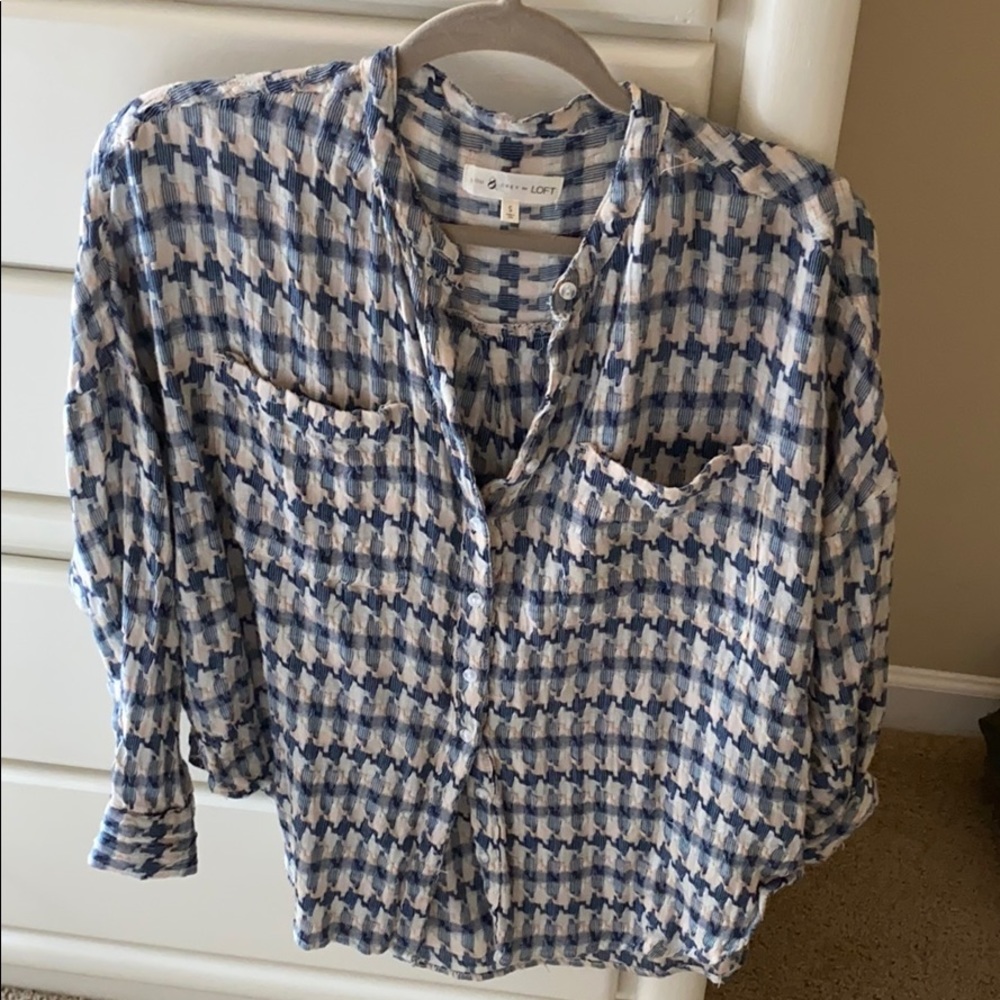 Lou & Grey by Loft button down top!
